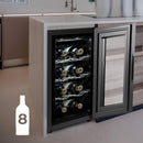 Vinoteca Bolero GrandSommelier 830 CoolCrystal